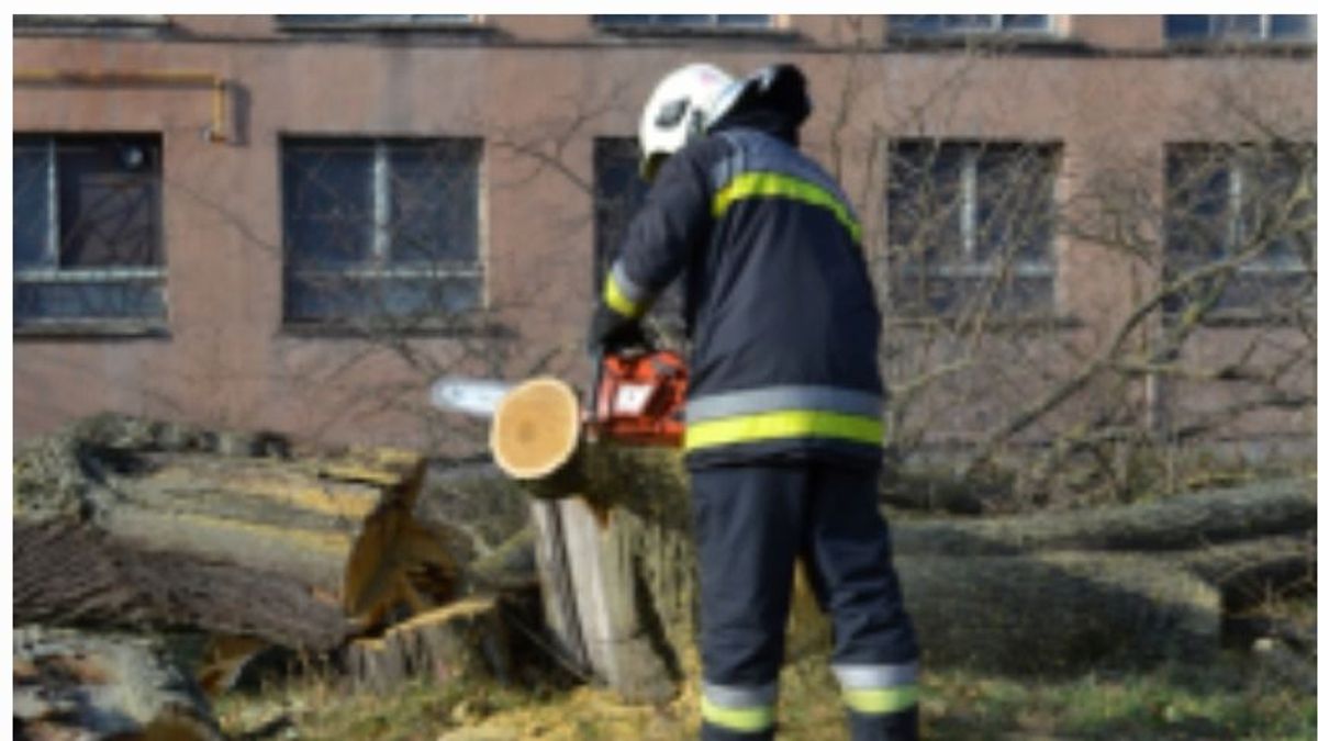 Hullott a vakolat, repült a hintaágy – Pusztító szél adott munkát a tűzoltóknak