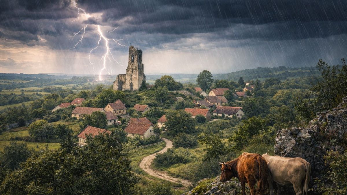 A mesterséges intelligencia megkeverte a Balaton-felvidéket – Felismered ezeket a falvakat?