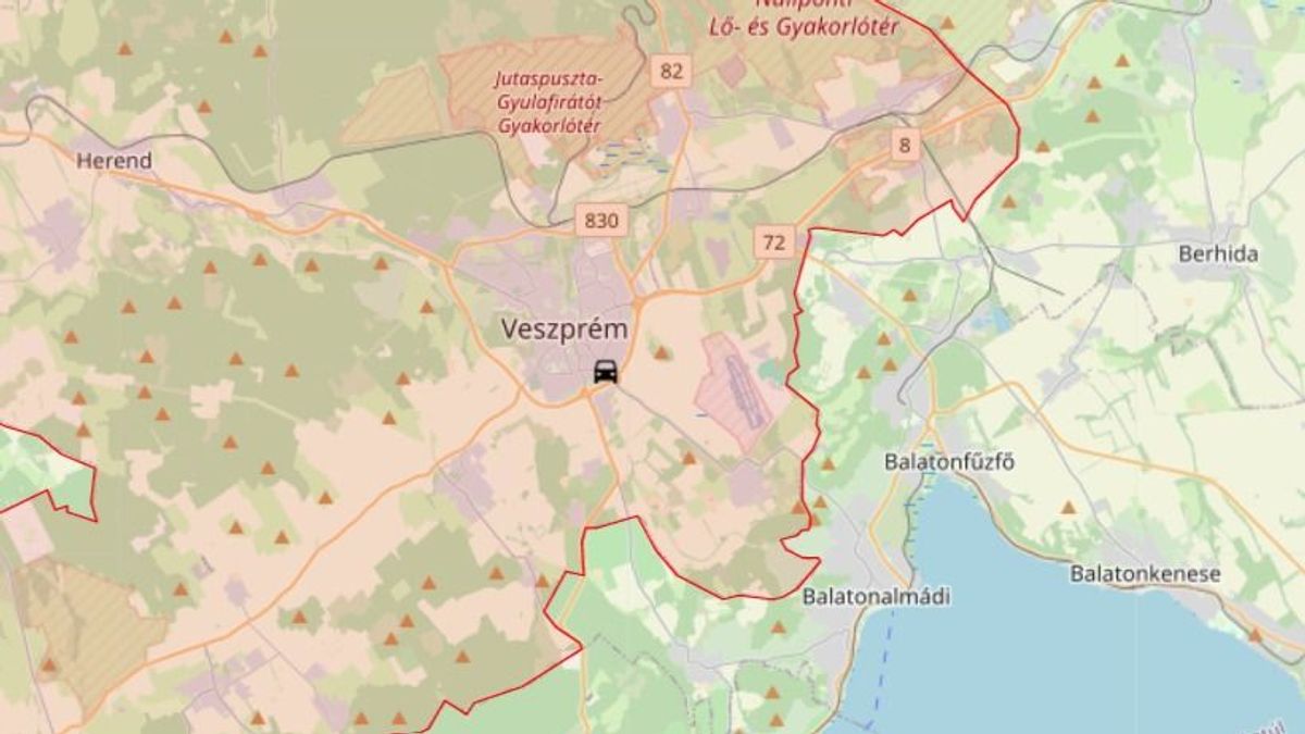 Utoléréses baleset a 8-as főúton Veszprémnél – forgalmi akadályra kell számítani