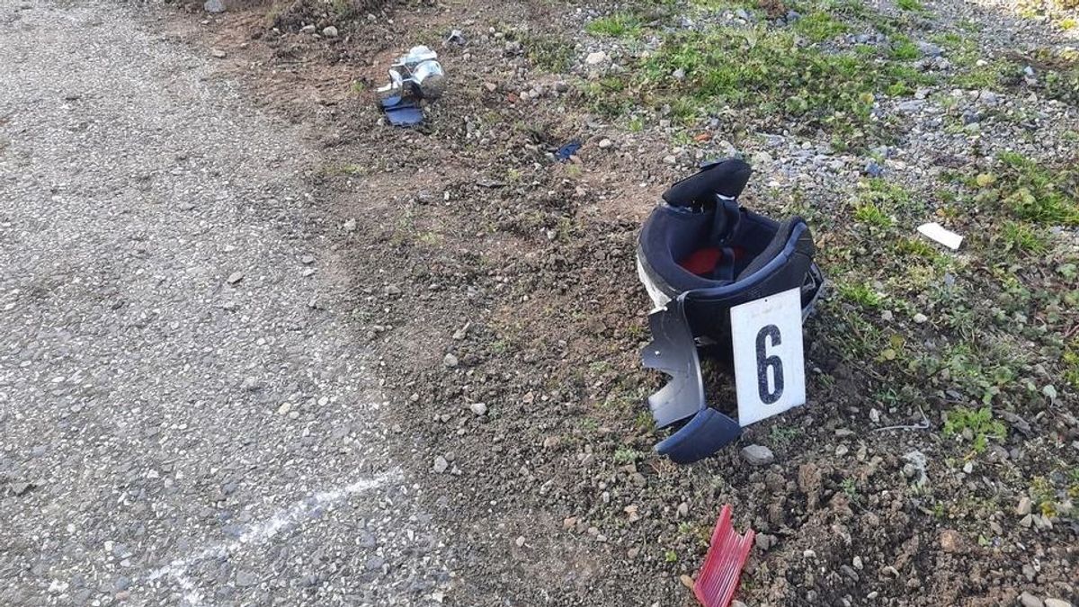 Borzalmas tragédia: helyszíni fotók a szombati halálos motorbalesetről