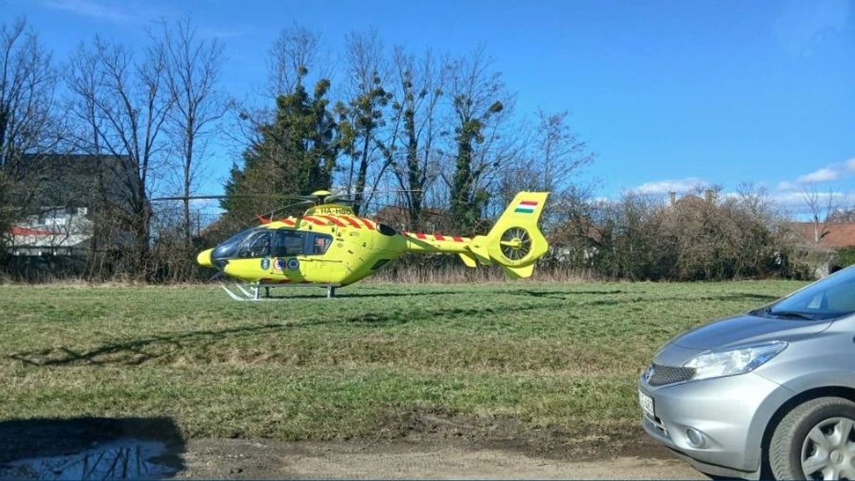 Vezetés közben állt le a szíve – mentőhelikopter szállt le a traktoroshoz (+képek)