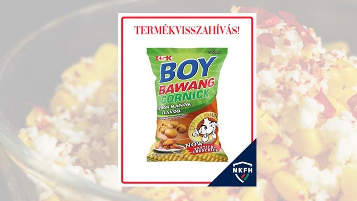 Visszahívtak egy népszerű ropogtatni valót – ne egyen belőle!