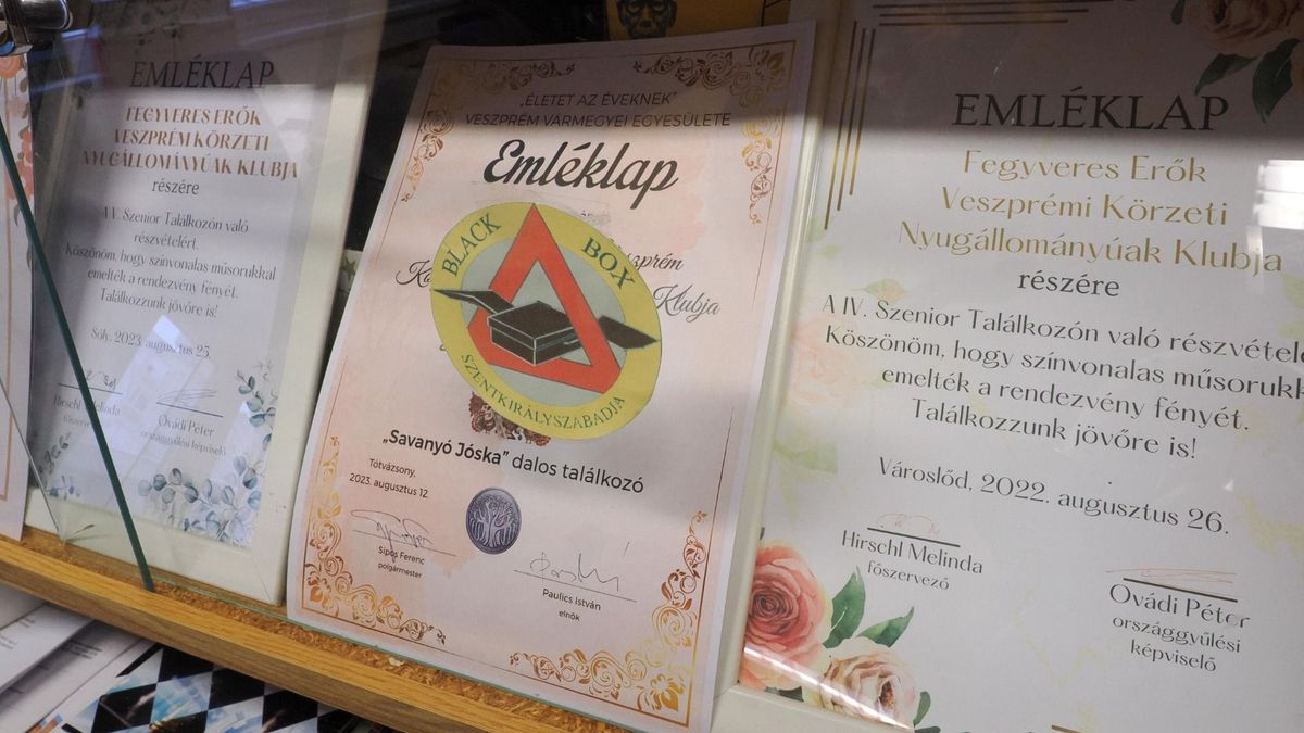 A Fegyveres Erők Veszprém Körzeti Nyugállományúak Klubjának 55 éves története