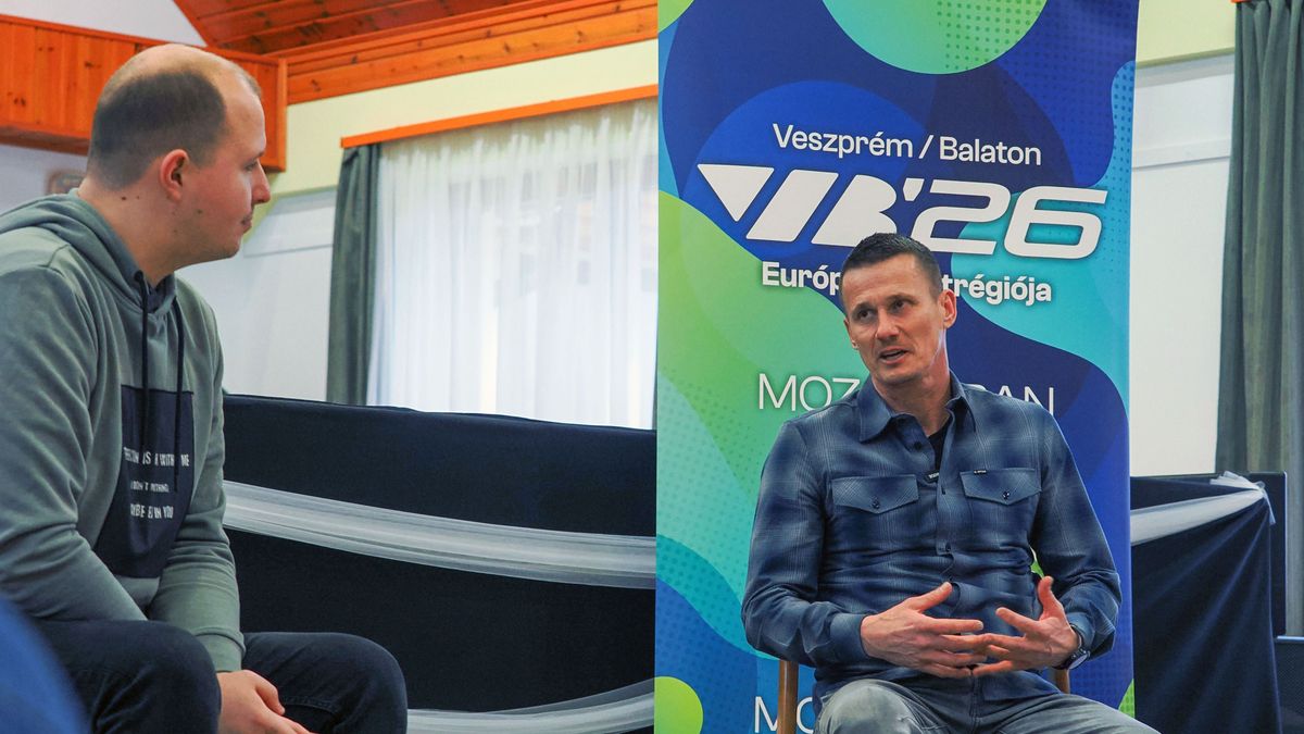 A Videoton FC vezetőedzője volt a sportrégiós roadshow márkói állomásának vendége