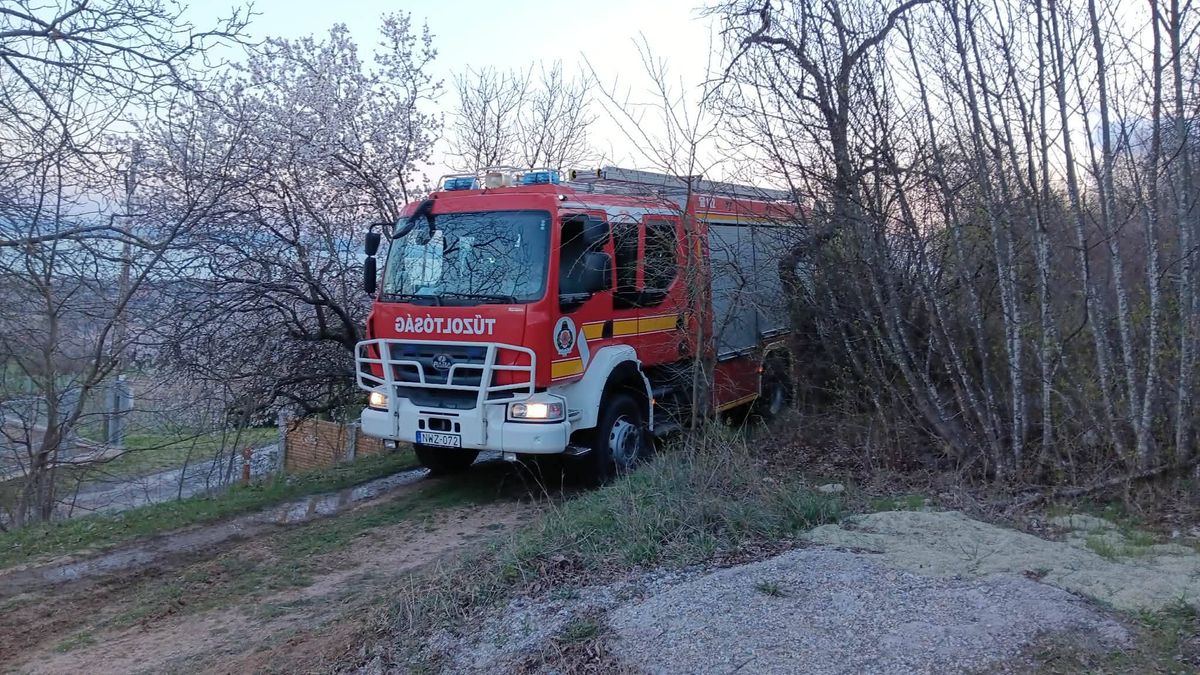 Helyszíni fotók a szombati csopaki tűzről