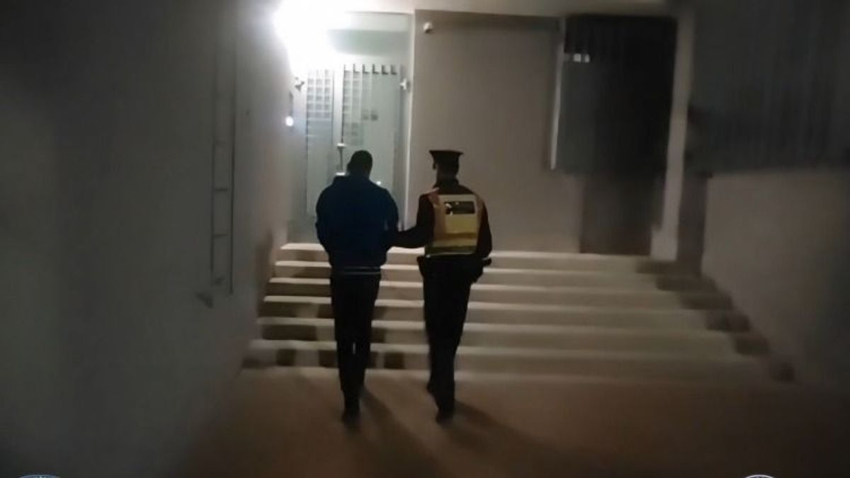 Megtudta, hogy apa lesz, a rendőrségen kötött ki (videó)
