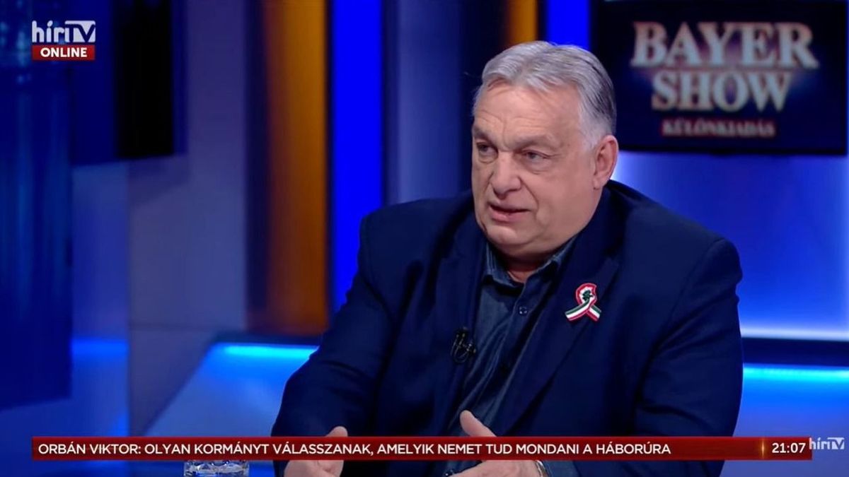 Orbán Viktor: Európa folytatni akarja a háborút, de én kirúgom őket az ajtón (élő)