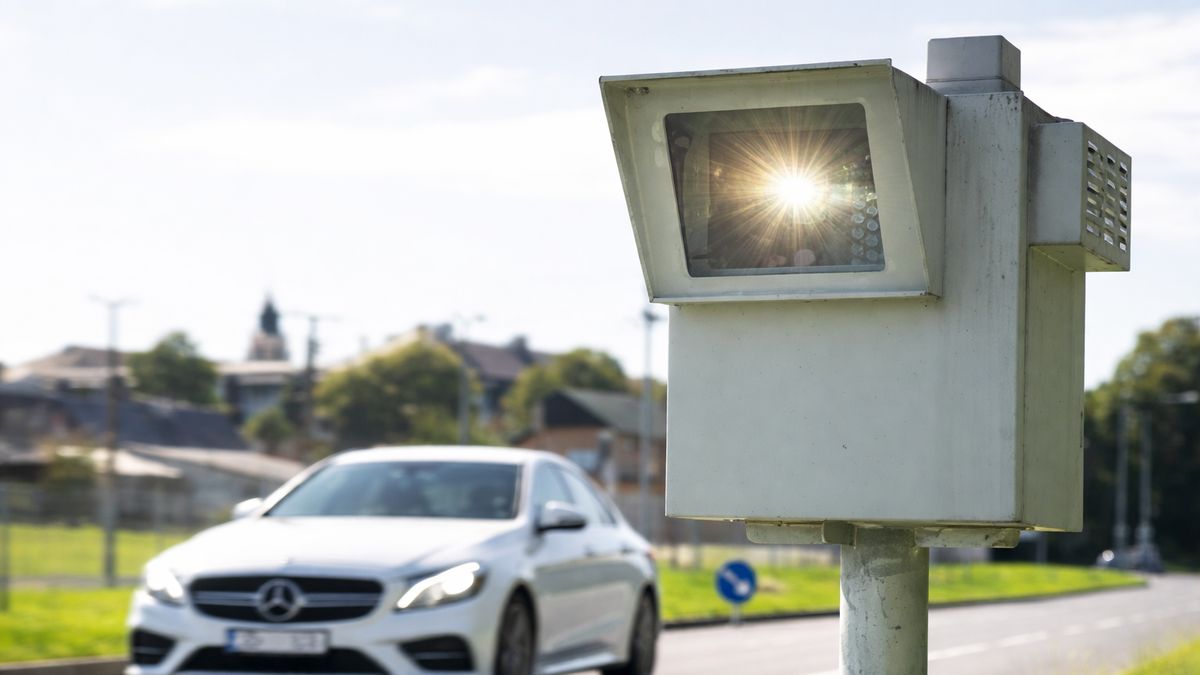 Duplájával lépte át a sebességhatárt a Merci sofőrje: durrant rajta a 140 ezres bírság