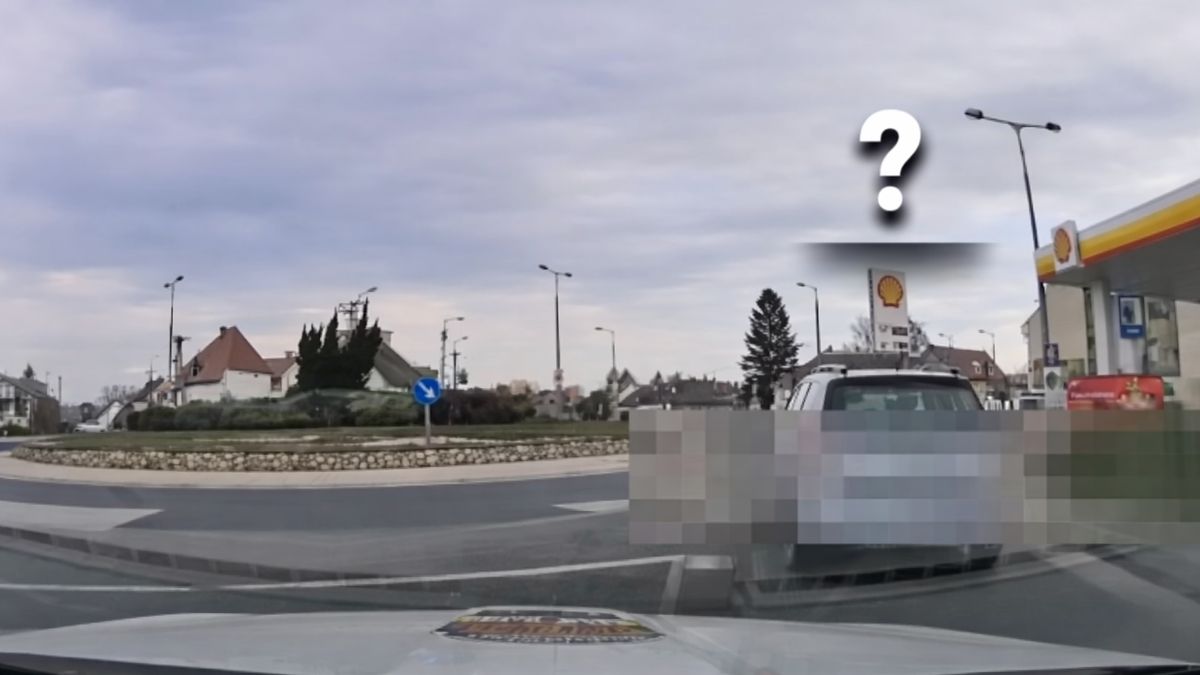 Megszólal a sziréna, és sok autós lefagy – pápai videó mutatja a problémát