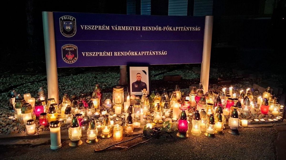 Megemlékezést szerveznek a tragikus balesetben elhunyt fiatal rendőr tiszteletére