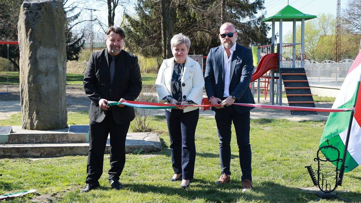 Új játszótérrel gazdagodott a kertai általános iskola