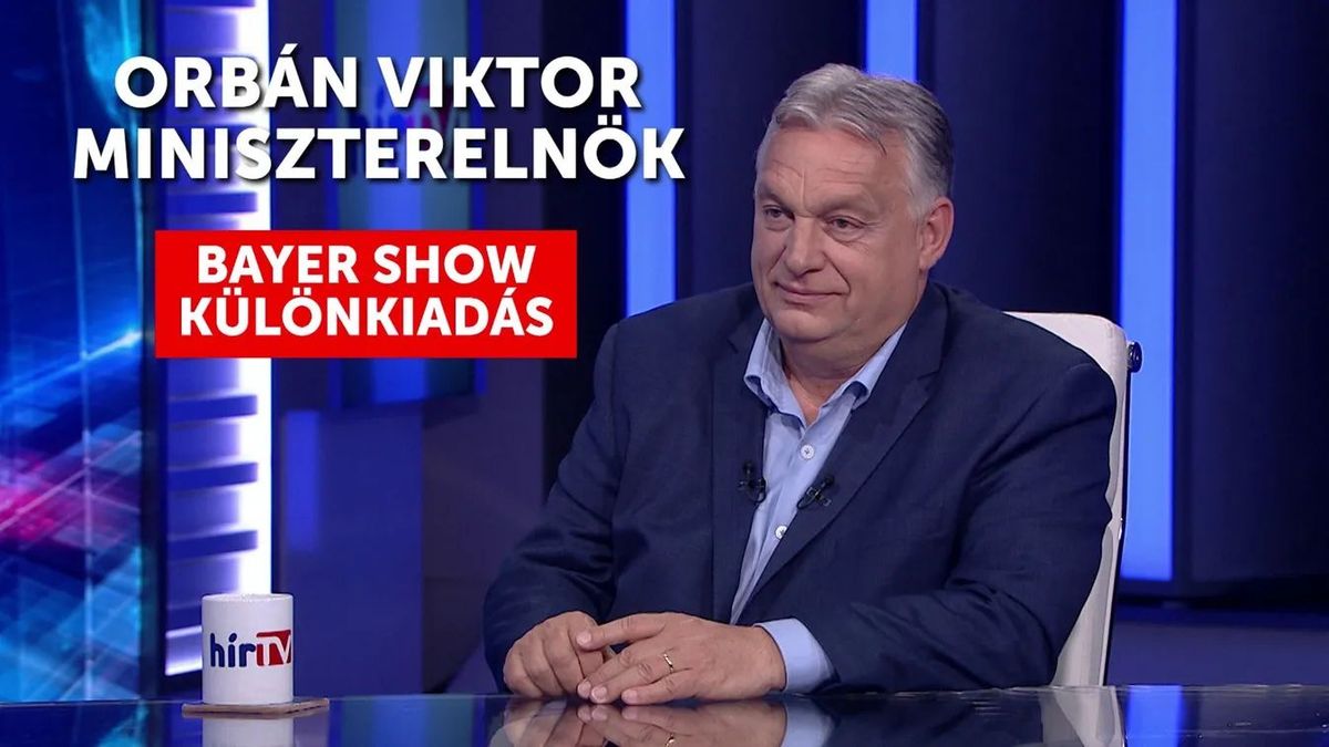 Orbán Viktor lesz a rendkívüli Bayer show vendége
