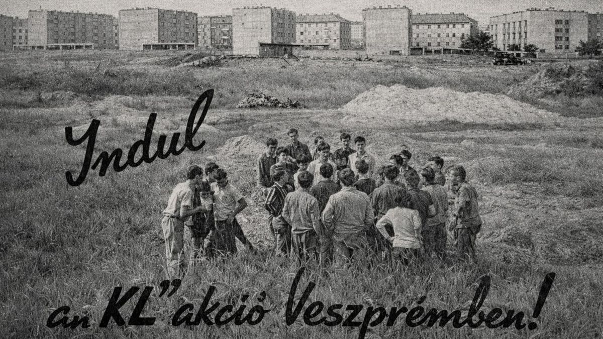 Így épült fel a semmiből Veszprém egyetemi városrésze, a Kiss Lajos-lakótelep (galéria)