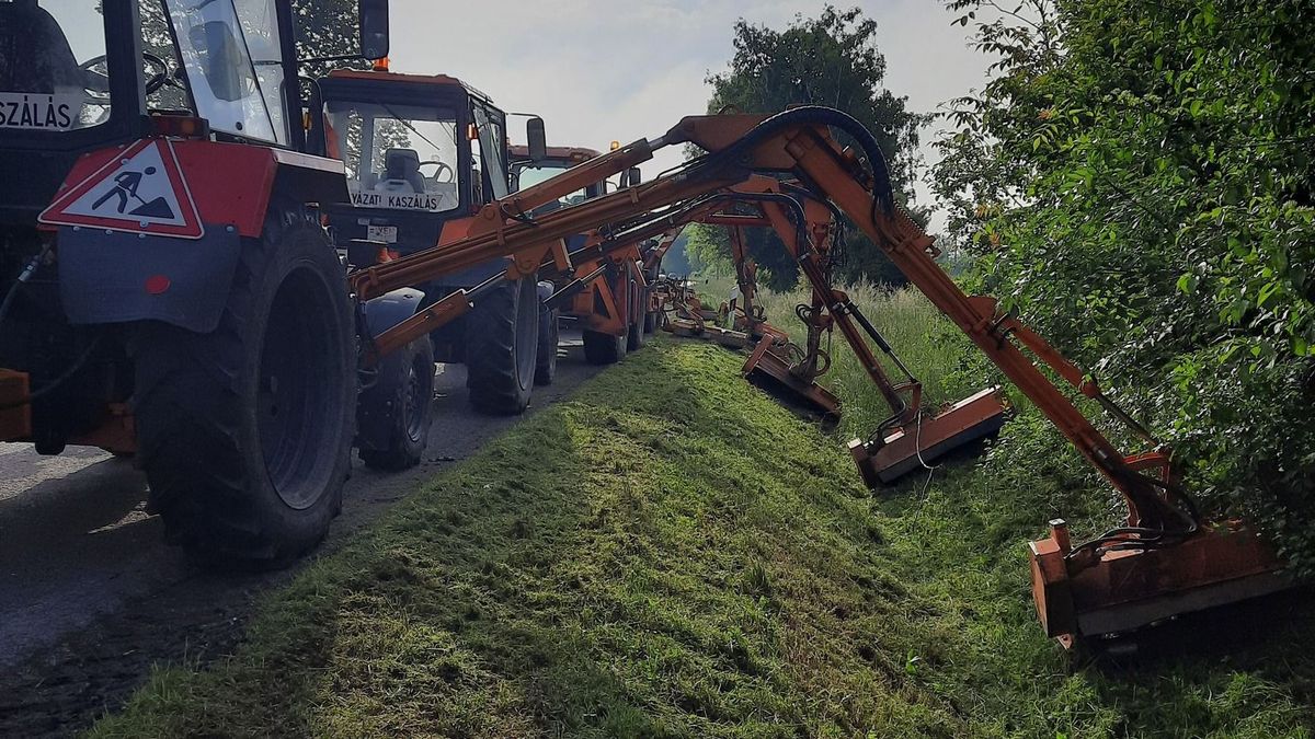 Vége a téli üzemnek – indulnak a tavaszi munkák az utakon