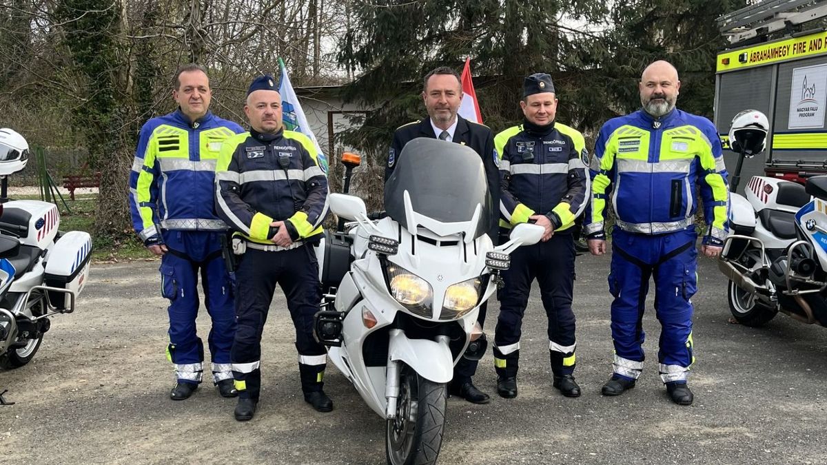 Új motor segíti az ábrahámhegyi polgárőrök munkáját (videó)