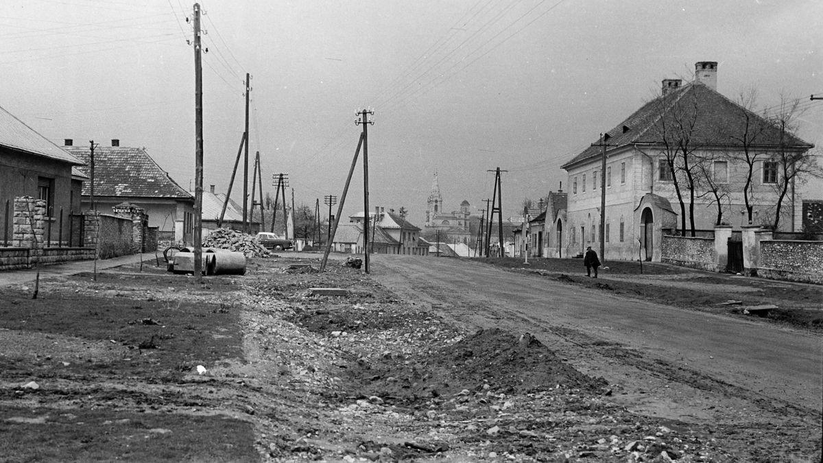 Hetvenéves fotók a Magas-Bakonyból: a 82-es főút, ahogy még valószínűleg sosem láttad (képgaléria)