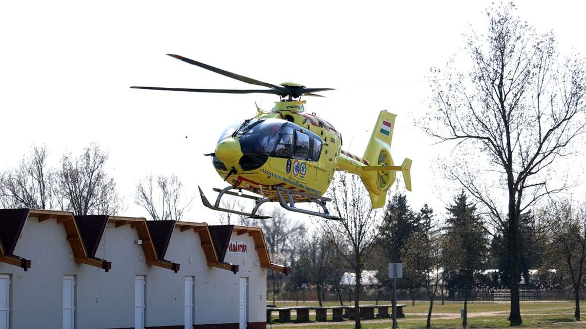 Tragédia – hiába szállt le a mentőhelikopter