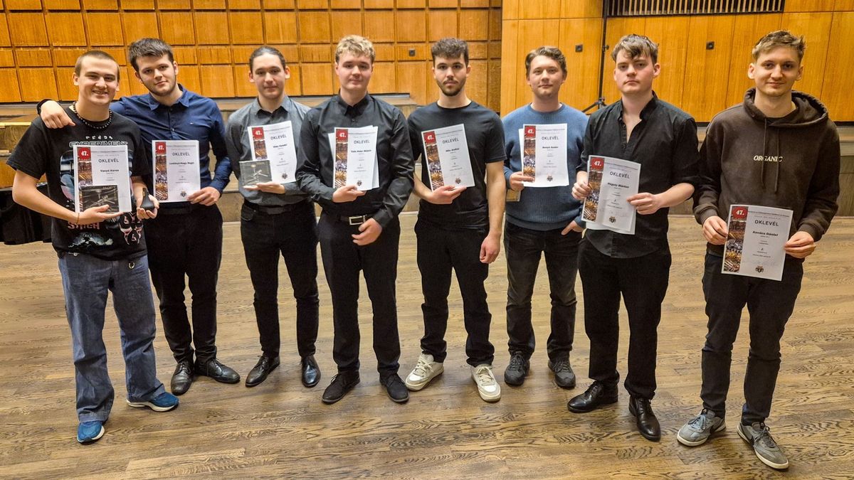 Rézfúvós versenyen ért el rangos helyezést veszprémi trombitás