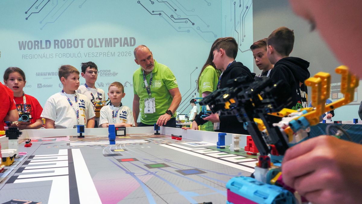 Veszprémi siker a robotversenyen: helyi csapatok is képviseltetik magukat a WRO győri döntőjében