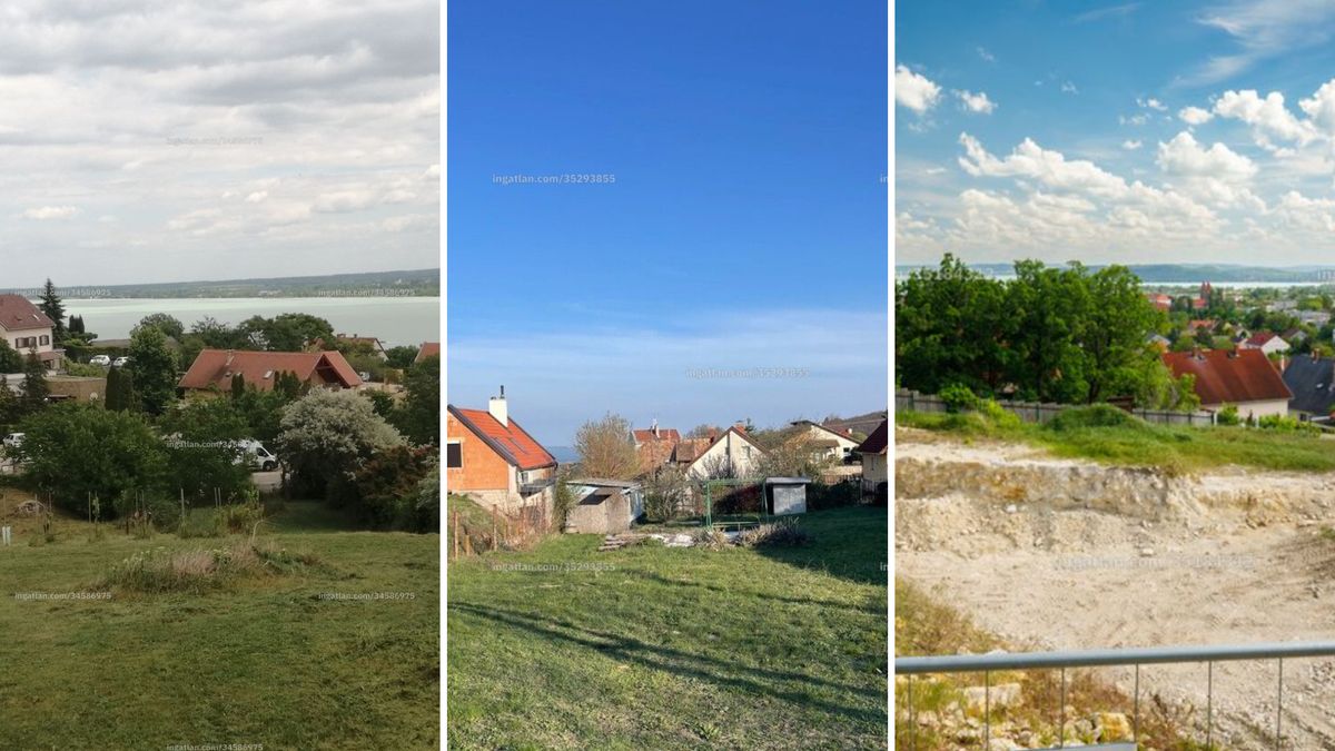 Balatoni építési telkek: égbe szökő árak mellé jár az örök panoráma (fotókkal)