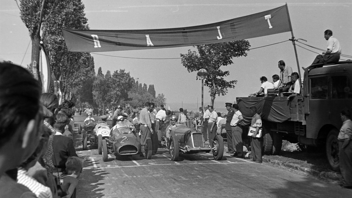 Tihany a versenyek zajától volt hangos: így rajtoltak az 1950-es években (+galéria)
