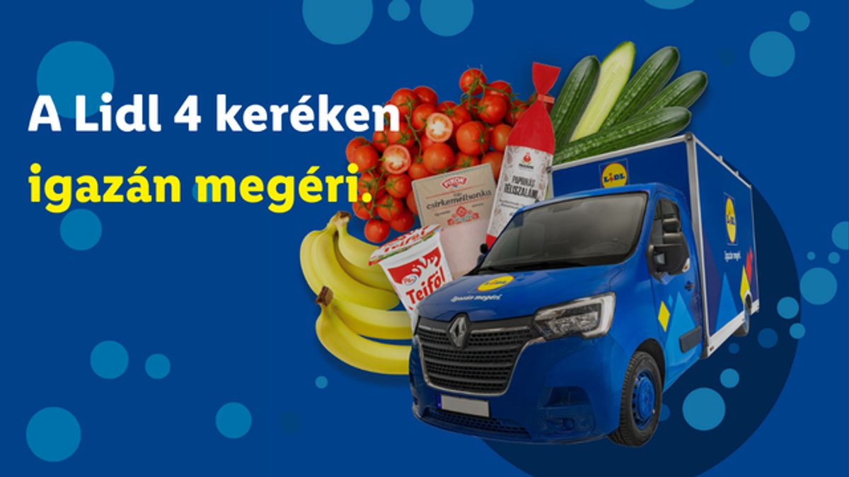 Figyelem, kistelepülések: ismét útra kel a Lidl mozgóboltja!
