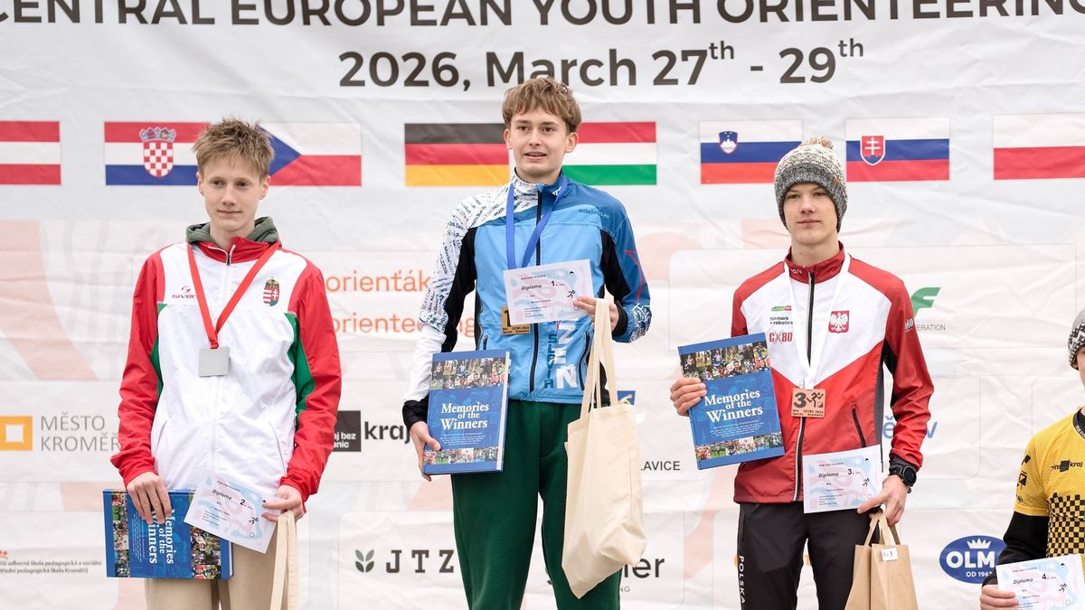 Érmek a Közép-Európai Tájfutó Kupáról