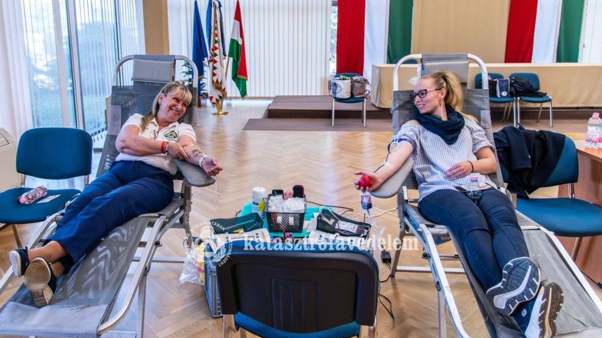 Több száz liter vér gyűlt össze a tűzoltók országos akciójában