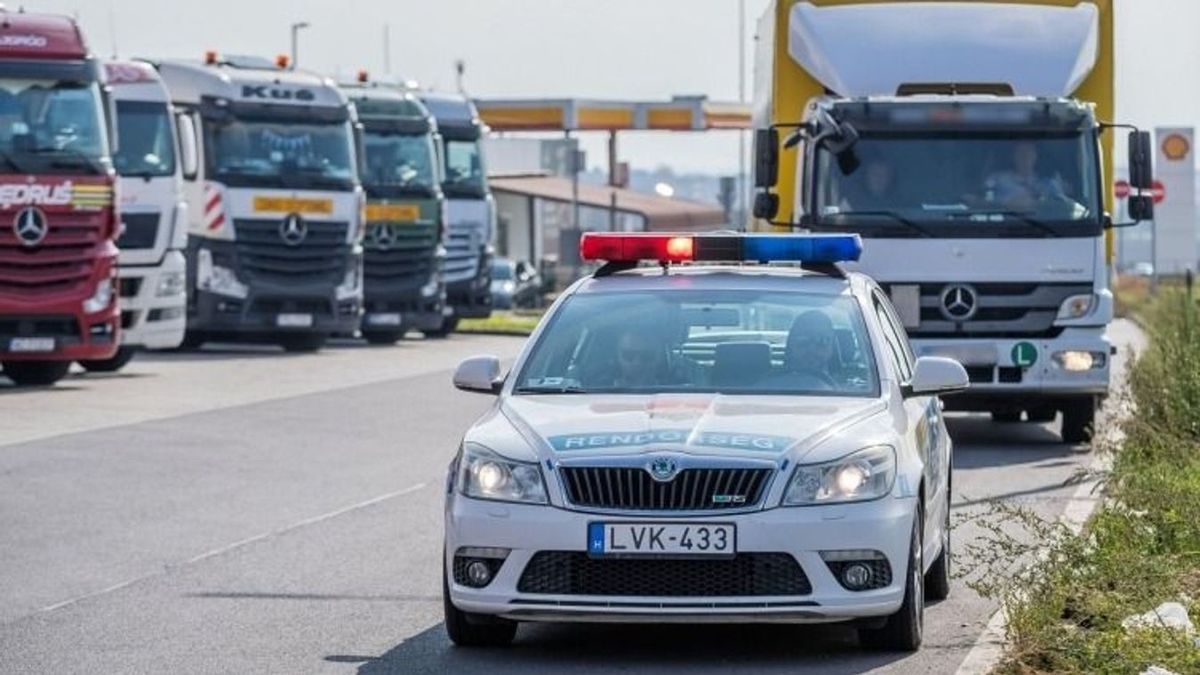Egy hétig fokozott ellenőrzés alatt a teherautók és a buszok