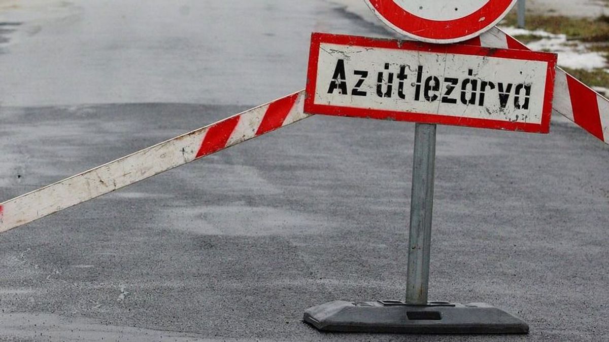 Lezárták egy veszprémi utca egyik szakaszát