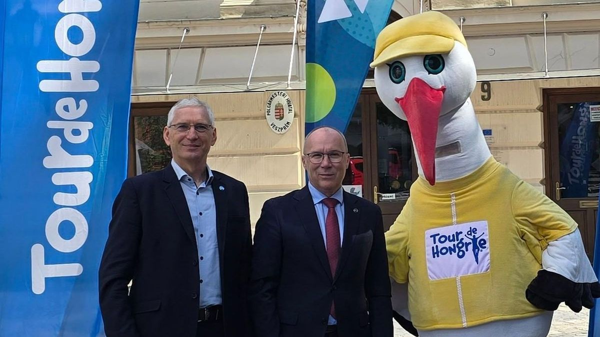 Világsztárok tekernek át a veszprémi völgyhídon