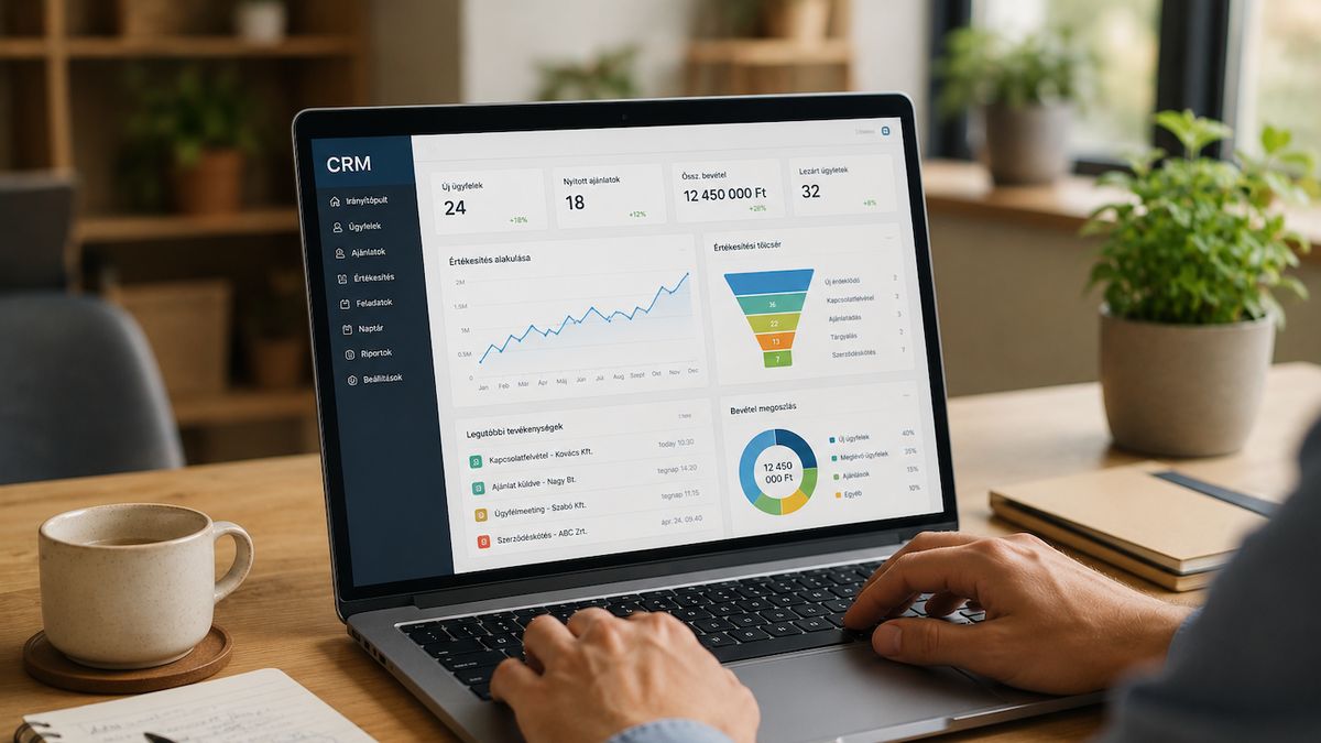 Hogyan növeli a bevételedet egy jól beállított CRM rendszer