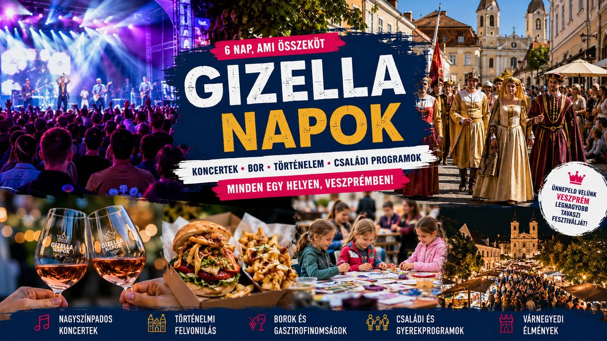 Megelevenedik a történelem Veszprém belvárosában – Mutatjuk, mi vár a Gizella-napokon