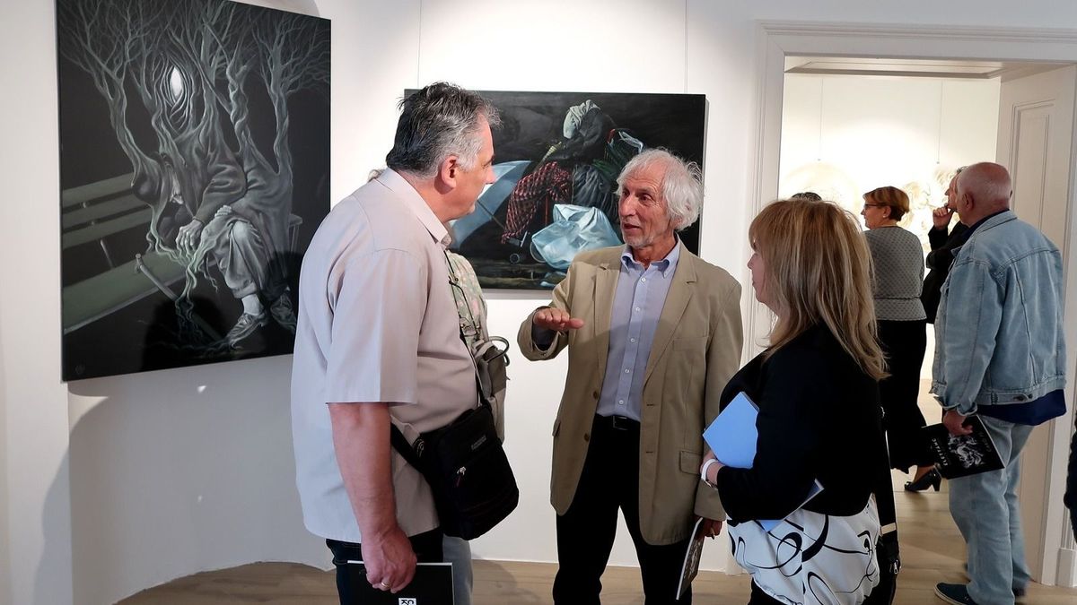 Születésnapi kiállítás nyílt Cakó Ferenc alkotásaiból a Pannonia Reformata Múzeumban (galéria)