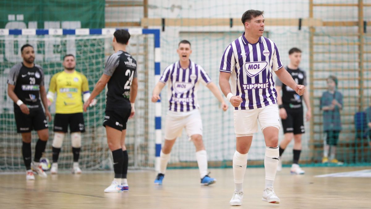 Visszavágott az Újpest a Veszprémnek, amely távol került a címvédéstől