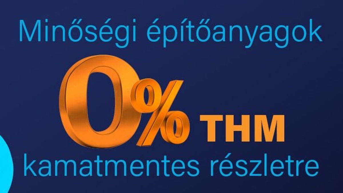 Kamatmentes részletre építkezni vagy felújítani? Most itt az alkalom