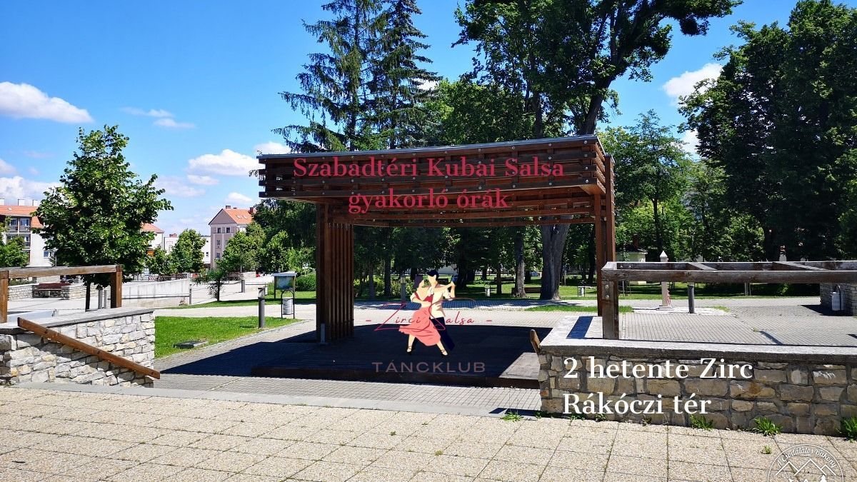 Szuper bulik a ligetben: szabadtéri táncórákhoz csatlakozhatunk kéthetente a zirci városközpontban