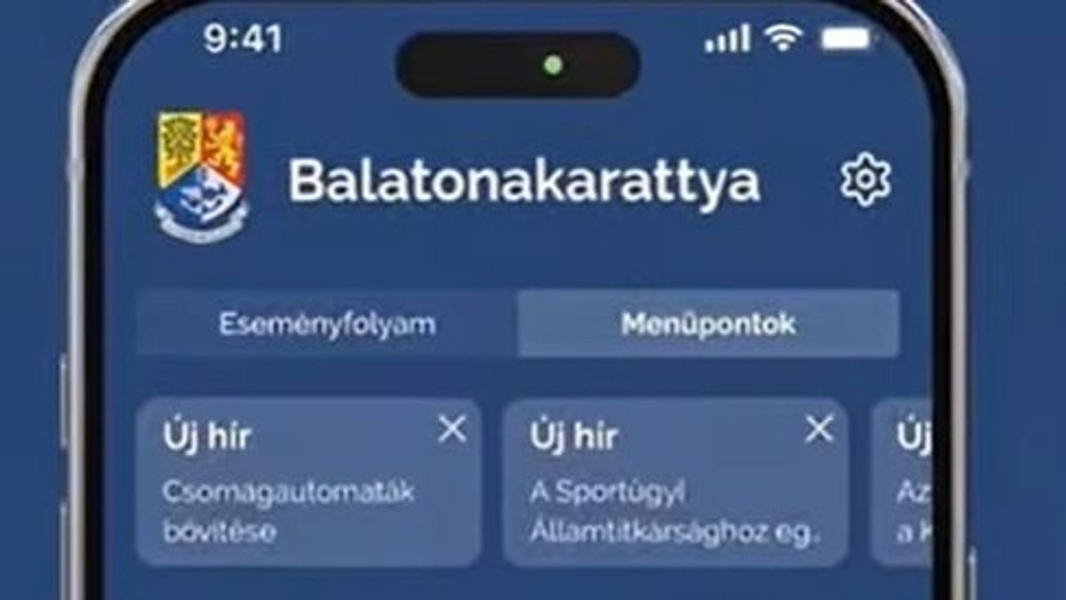 Saját mobilalkalmazást indított Balatonakarattya – Nina mindenkinek segít (videó)