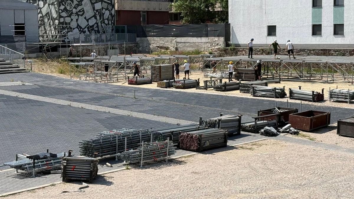 Gőzerővel készül a Gyárkert, jövő héten indul a szezon +fotók