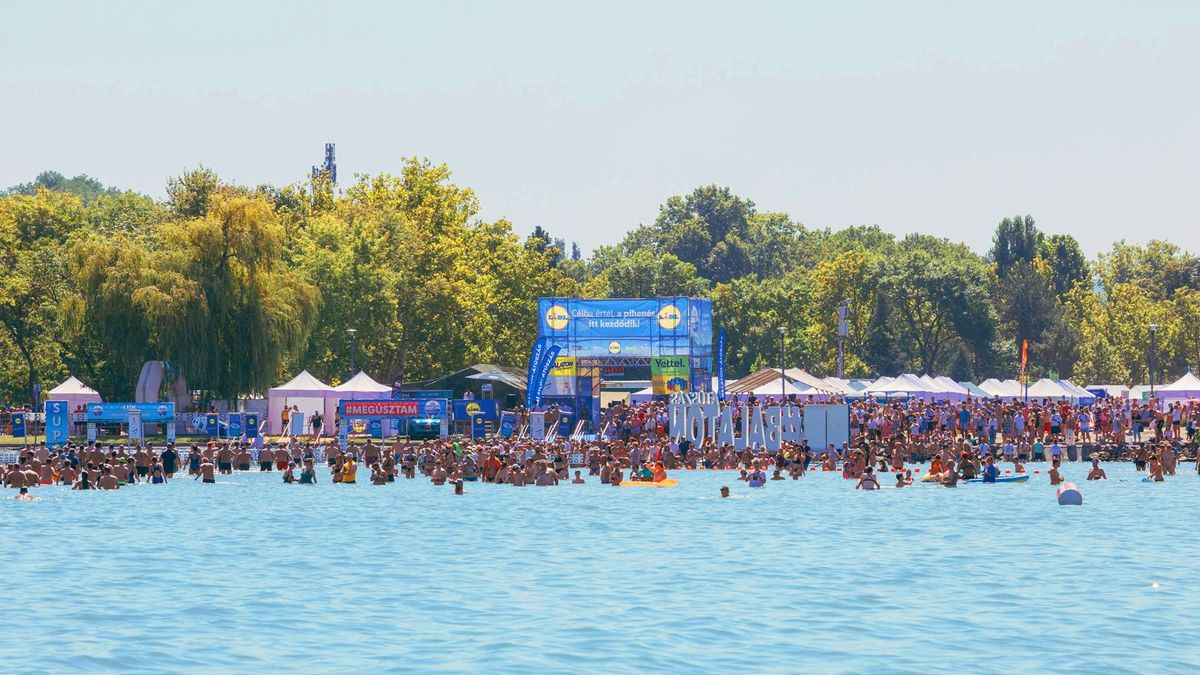 Hamarosan kikerülhet a telt ház tábla a 44. Lidl Balaton-átúszáson