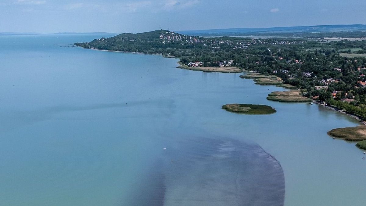 Ijesztő jel bukkant elő a Balatonból: újra látható a hírhedt Majomsziget