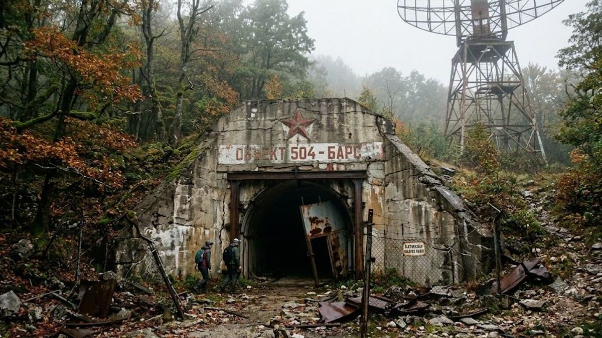 A Bakony szíve rejti a szovjet atomháború magyar titkát, fotókon a hidegrázó bunker +fotók