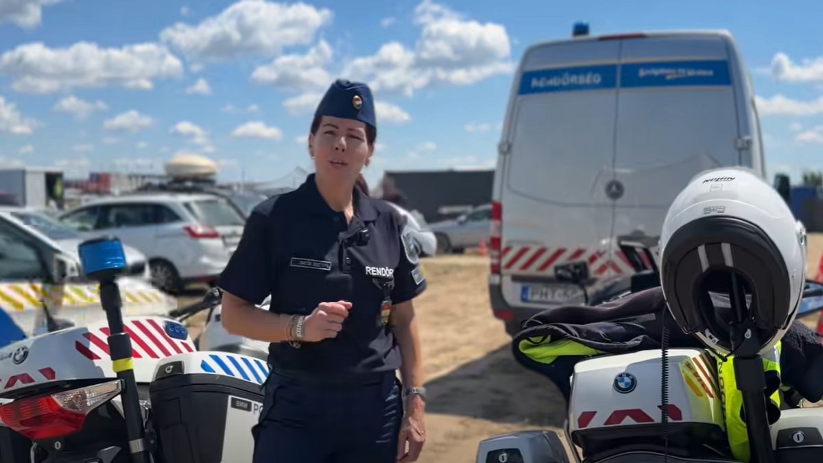 Videón mutatták meg a rendőrök, mit csináltak a MotoGP Magyar Nagydíjon