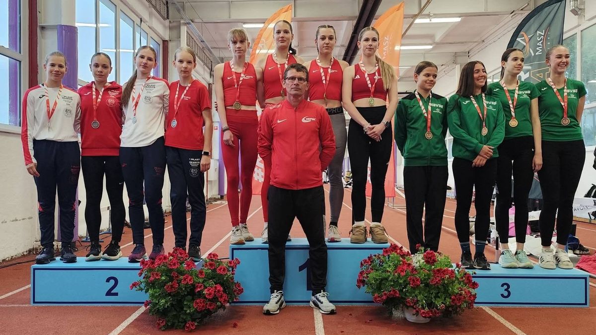 Bajnoki cím és két értékes váltó negyedik hely