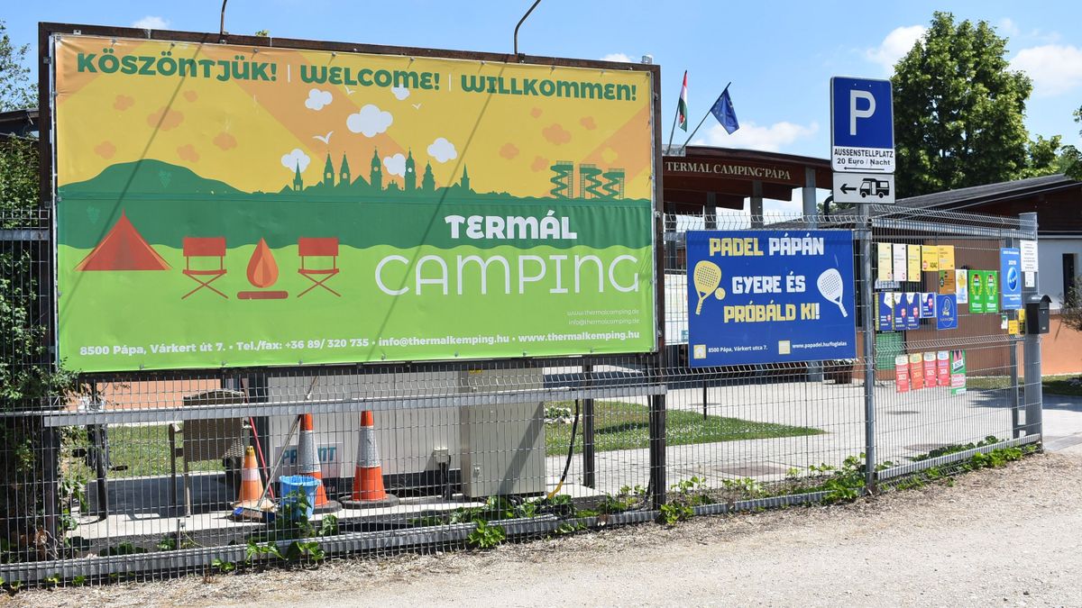 Telt házas húsvét után bizakodva várják a nyarat a pápai kempingben (+ fotók)
