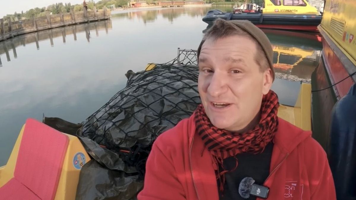 Váratlan balesettel ért véget a vízimentő balatoni körtúrája, méterek voltak hátra (videó)