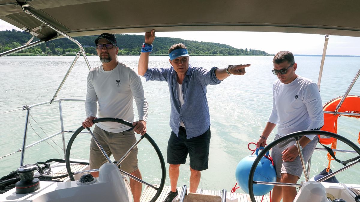 Szélre fel: amatőrökből egy napra versenyvitorlázók lettek a Balatonon (galéria + videó)