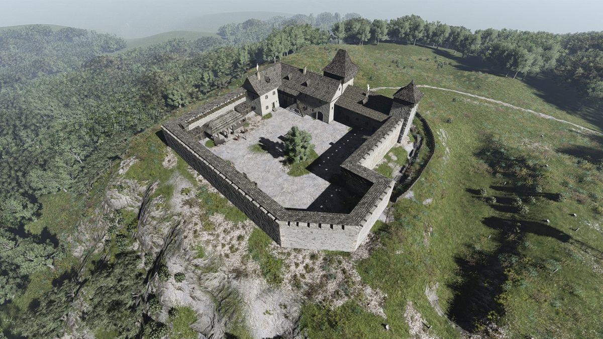 A vár, amelyet birtokvita ítélt pusztulásra, falaihoz pedig rablólegenda is kötődik (videó)