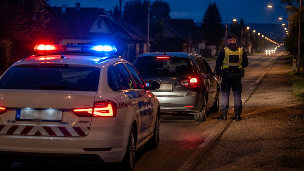 Bódultan vezetett a bakonyi faluban - kábítószert találtak a táskájában