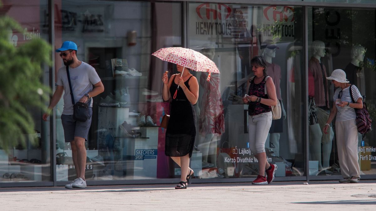Perzselő hőség várható Veszprémben: elérjük a 35 fokot